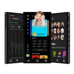 YFFIZQ 80GB MP3 Player with Bluetooth and WiFi,4.3" 1080P Full Touch Screen MP4 Player with Spotify,Portable HiFi Sound MP3 Player,Android 9.0 MTK 8 Core Music Player Support Online Music&Download APP