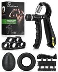 Hand Grip Strengthener Forearm Grip Workout Kit