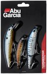 Abu Garcia Tormentor Big 3 Pack, Fishing Hook, Diving Vane Hard Lures with Wobble Action, Predator Fishing, Pike, Unisex, Assorted, Varied