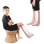 MALU Waterproof Cast Cover Leg Kids – Best Leg Cast Cover for Showering Kids – Reusable Kids Waterproof Cast Cover – Durable Cast Covers for Shower Leg Kids – Safe Waterproof Child Cast Cover for Bath & Swim