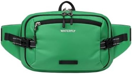 WATERFLY Fanny Pack Waist Bag: 3L Large RFID Anti-Theft for Travel