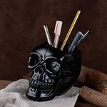 Arola Black Skull Pen & Pencil Hold