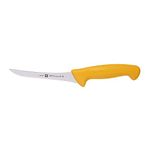 ZWILLING Twin Master 5.5" Skinning Knife | 57 Rockwell Hardness | Ergonomic Non-Slip Synthetic Resin Yellow Handles with Enclosed Tang | Made in Spain