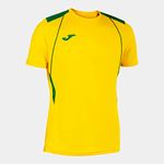 Joma Men's Championship VII T-Shirt, Yellow Green, 14-15 años