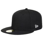 New Era Blank Custom 59FIFTY Fitted Cap Black