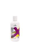 Schwarzkopf Goodbye Yellow Neutralizing Shampoo - Purple Shampoo for Blonde Hair - Colour Toner Eliminates Brassy Yellow Tones for Blonde or Bleached Hair - Paraben & Sulphate-Free, 300mL