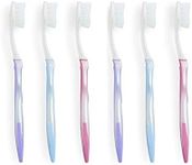 Colgate Wave Sensitive Toothbrush, Compact Head, Ultra Soft - Pack of 6