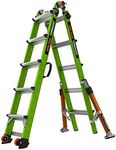 Little Giant Ladder Systems Conquest 2.0 All-Terrain, M22, 22ft, Multi-Position Ladder with Adjustable Outriggers, Fiberglass, Type 1A, 300 lbs Weight Rating, (17102-001)