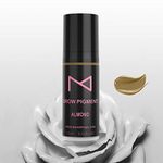 M Brow Semi Cream Pigment By Mellie Microblading - For Eyebrows/Brows Manual & Machine Use - Medical Grade - No Mixing - For Professionals Only -15ml (ALMOND)