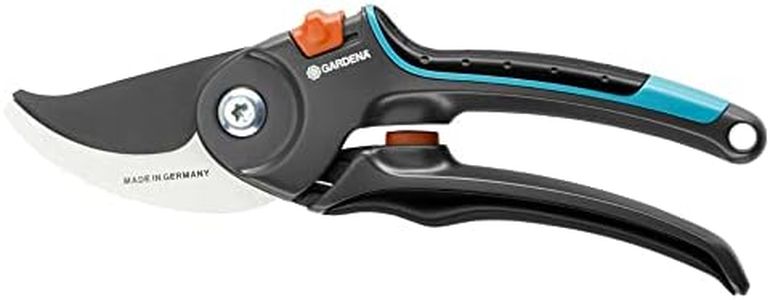 Gardena Gartenschere B/M: Pflanzenschonende Baumschere mit Bypass-Schneide für Äste und Zweige, max. Schneid-Durchmesser 24 mm, integrierte Feder im Griff, antihaftbeschichtetes Obermesser (8904-20)