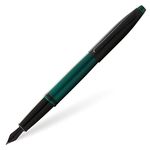 Cross Calais Matte Green and Black Lacquer Fountain Pen