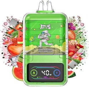 VAPELUXE Vaper Sin Nicotina Recargables 30000 puf Vaper Desechables de Sabores, Vapers 0%, Pods Desechables Precargado, Vaper Electronico, Cigarrillo Electrónico, vapers desechables (Fresa Sandía)