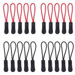 Honbay 20PCS Zipper Pulls Zipper Extension Replacement for Backpacks, Luggage Bags, Travel Cases, Clothes and so on