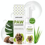 Petroyale Paw Cleaner - Foaming Paw Cleanser for Dogs & Cats - Dog Feet Cleaner with Aloe Vera & Coconut Oil - Gentle Paw Washer for Dogs Large & Small - Pet Paw Cleaner