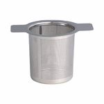 Brain Freezer Stainless Steel Tea Infuserwith Two Handles & Large Capacity for Loose Tea Leaf, Classic Metal Mesh Tea Filter for Cups, Teapots- Type 1