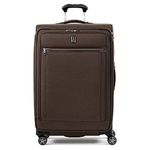 Travelpro Platinum Elite Softside Expandable Spinner Wheel Luggage, Rich Espresso, Checked-Large 29-Inch