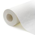 Pack of 2 Lining Paper for Walls 10m X 53cm - Paste The Wall Wallpaper Lining - Plain White Thick Backing Paper Paintable Lining Paper PVC Free and Breathable Paper for Covering Cracks