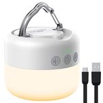 〔6700mAh〕1000LM Camping Lantern Rechargeable,Hanging LED Lights Bulbs，Camping Tent Light，Mini Lantern Flashlight for Emergency,Hurricane, Outdoor,Power Outage, Hiking,Battery Powered.Lighting/Lamp.