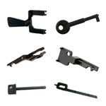 Engineers Pack - 6 Call Point Test Keys - Gent, KAC-SC061,Fulleon, KAC-SC070, Fike, Menvier Cooper