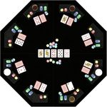 48 Inch Foldable Poker Table Top fo