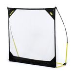 SKLZ Quickster Baseball Hitting Net with Removable Pitching Target, Ultra Durable and Portable Sport Practice Net for Baseball and Softball (7-feet by 7-feet)