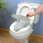 Savanah Raised Toilet Seat with Lid - 6 Inch