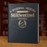 Signature gifts Miami Personalized Baseball History Book - Sports Fan Gift - A Major League History Told Through Archive Newspaper Coverage (Marlins Black)