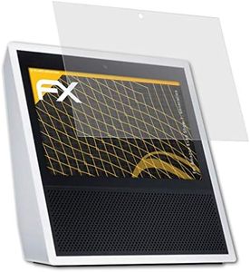 atFoliX Película Protectora compatible con Amazn Echó Show 1. Generation Lámina Protectora de Pantalla, antirreflejos y amortiguadores FX Protector Película (2X)