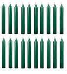 Kuber Selection Pack of 20 Pcs 5 Inch 14mm Premium Green Taper Candles, Green Stick Candles, Green Spell Candles, Green Household Candles(Pack of 20 Pcs) (5 INCH, 14mm)