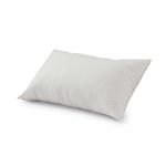 Sleep&Snuggle Organic Cotton Pillow for Neck and Shoulder Pain - Down Alternative Filling - Ideal for Back and Side Sleepers - Hypoallergenic Breathable Washable Cover - Pack of 1