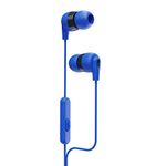 Skullcandy Ink'd+ In-Ear Wired Earbuds, Microphone, Works with Bluetooth Devices and Computers - Cobalt Blue