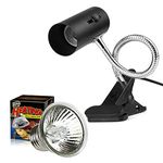 VISUAL ARREST UVB 3.0 Reptile Lamp Turtle Heating Light Flexible Lamp Holder - 50W