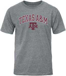 Barnesmith Texas A&M University TAM Dog Short-Sleeve T-Shirt, Spirit, Charcoal Grey, Large