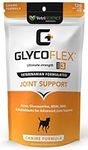 VETRISCIENCE Glycoflex 3 Clinically Proven Hip And Joint Supplement With Glucosamine For Dogs, 120 Chews - Vet Recommended Mobility Support Supplement With DMG, MSM, And Perna