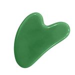 Ladiosa GuaSha | Gua Sha Stone | Face Manual Massage Tool Original | Green Jade | Scraping | Heart shaped | for Body Skin Beauty Facial | Face Slimming | Prevents Wrinkles - Checkmate Inc