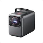 NEBULA X1 Triple Laser 4K Projector, 3,500 ANSI Lumens, 56,000:1 Contrast, 40W Stereo Sound, 0.9-1.5 Optical Zoom, Smart AI, Dolby Vision, 300" Screen, Built-In Micro Gimbal, GTV, Handle