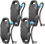 AWEMUFA 22'' Boat Bumpers for Docking, EVA Boat Fenders 4 Pack Boat Bumpers Fenders, Boat Buoys Bumpers Fit for Pontoon, Bass, Deck and Jon Boat