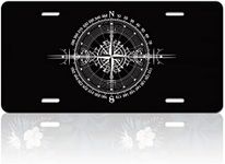 Compass License Plate Cover Compass