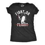 Womens Fight Or Flight T Shirt Funn