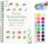 Watercolor Workbooks, 16 Colors Wat