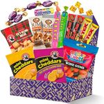 Treats from Home Mini International Exotic Snack Box Variety Pack, 21 Pieces of Premium Foreign Rare Snack Food Gifts, Mystery Box of Snacks, African Snacks for Adults and Kids