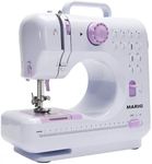 MARIG Sewing Machine, Mini Sewing Machine, Household Sewing Machine, Portable Electric Sewing Machine, Great for Beginners with Two-speed and 12 built-in stitches