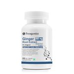 Trexgenics GINGER (Bioactive 5% Gingerol) 550 mg Standardized for Digestive Health, Immunity, Metabolic Profile, Immunity Support (60 Vcaps) (1)