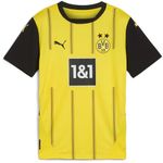 Puma Kids Borussia Dortmund Home Shirt 2024 2025 Juniors Yellow 13 Years