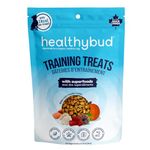 Healthybud Mini Training Treats for Dogs - Soft Trainers with Beef Liver, 500+ Bites, 1 Calorie per Bite/Bit, 6.5oz, Perfect Puppy Chews with Superfood Ingredients - Reishi, Lion’s Mane, Salmon Oil