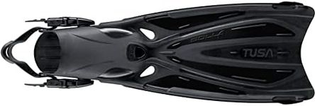 TUSA SF-22 Solla Open Heel Scuba Diving Fins, Small, Black