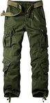 Aeslech Mens Cargo Work Combat Trou