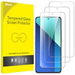 JETech Screen Protector for Xiaomi Redmi Note 13 4G, 9H Tempered Glass Film, Anti-Scratch, HD Clear, 3-Pack