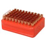 Swix T162SB Medium Bronze Small Rectangular Brush, Red, (T01)