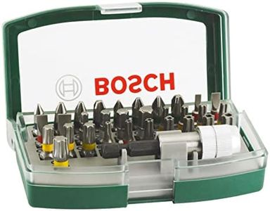 Bosch Home and Garden Bosch 2607017063 Rainbow Set 32 Inserti Avvitamento, Verde, Confezione da 1